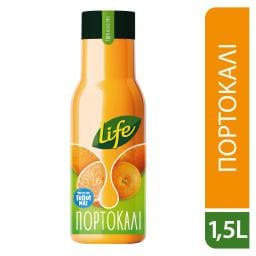 LIFE | Φυσικός Χυμός Πορτοκάλι 1.5 Lt