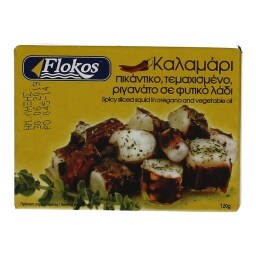 FLOKOS | ΚΑΛΑΜΑΡΙ ΤΕΜΑΧΙΣΜΕΝΟ ΜΕ ΡΙΓΑΝΗ 120 GR