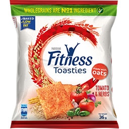 NESTLE | FITNESS | TOASTIES ΝΤΟΜΑΤΑ ΜΥΡΩΔΙΚΑ 36 GR