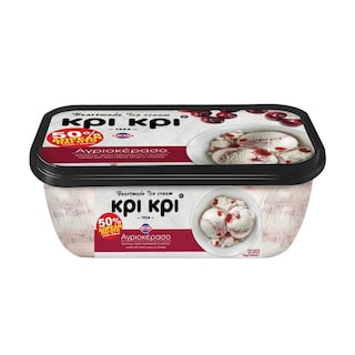 ΚΡΙ ΚΡΙ | Παγωτό Βανίλια Αγριοκέρασο 750gr