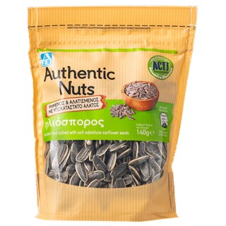 ΑΒ | Ηλιόσπορος Ψημένο & Αλατισμένο Υποκατάστατο Άλατος 140gr