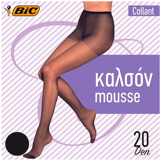 BIC | Καλσόν Collant 20D Μαύρο Νο3-4 1 Τεμάχιο