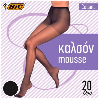 BIC | Καλσόν Collant 20D Μαύρο Νο3-4 1 Τεμάχιο
