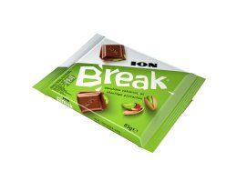 ΙΟΝ | BREAK | Σοκολάτα Γάλακτος Φιστίκι 85g