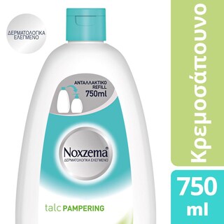 NOXZEMA | Κρεμοσάπουνο Talc Pampering Ανταλλακτικό 750ml