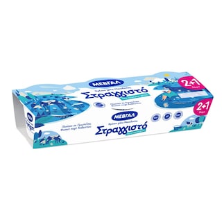 ΜΕΒΓΑΛ | Γιαούρτι Στραγγιστό Πλήρες 3x170g 2+1 Δώρο