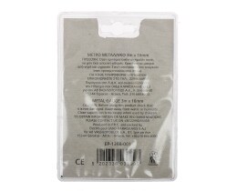 ΑΒ | ΜΕΤΡΟ ΜΕΤΑΛΛΙΚΟ 3M Χ 16 mm ΜΕ STOP 1 ΤΕΜ