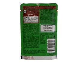 KITE KAT | Γατοτροφή Fresh Pack Μοσχάρι & Αρακάς Σε Σάλτσα 100 gr