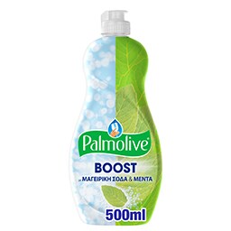 PALMOLIVE | Υγρό Πιάτων Boost Μαγειρική Σόδα & Μέντα 500ml