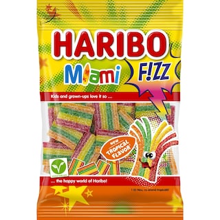 HARIBO | Καραμέλες Ζελίνια Miami Fizz 85g