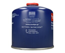CORAL GAS | Φιαλίδιο Βουτανίου Βιδωτό 500g 1 Τεμάχιο