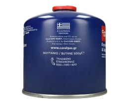 CORAL GAS | Φιαλίδιο Βουτανίου Βιδωτό 500g 1 Τεμάχιο