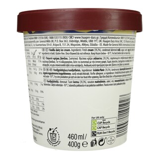 HAAGEN DAZS | Παγωτό Βανίλια 400g