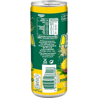 PERRIER | ΑΝΘΡΑΚΟΥΧΟ ΝΕΡΟ ΜΕ JUICE ΑΝΑΝΑ ΚΑΙ ΜΑΝΓΚΟ 250 ML