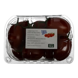 - | ΤΟΜΑΤΙΝΙΑ SAN MARZANO ΕΛΛΗΝΙΚΑ ΣΥΣΚΕΥΑΣΜΕΝΑ 250 GR