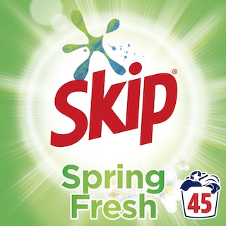SKIP | Σκόνη Πλυντηρίου Ρούχων Spring Fresh  45 μεζούρες