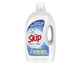 SKIP | Υγρό Πλυντηρίου Ρούχων Active Clean 64 Μεζούρες