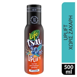 LIFE | Ice Tea Blueberry Ginseng 0% Ζάχαρη 500ml