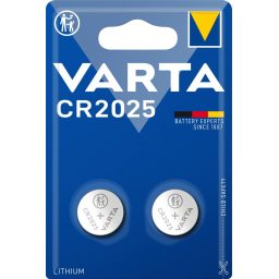 VARTA | Μπαταρίες Λιθίου CR2025 2 Τεμάχια