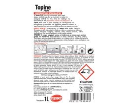 TOPINE | Υγρό Απολυμαντικό Μικροβιοκτόνο Plus Red Pine 1lt