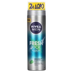 NIVEA | Gel Ξυρίσματος Fresh Kick 200ml Έκπτωση 2Ε