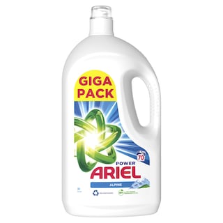 ARIEL | Υγρό Πλυντηρίου Ρούχων Alpine 70 Μεζούρες