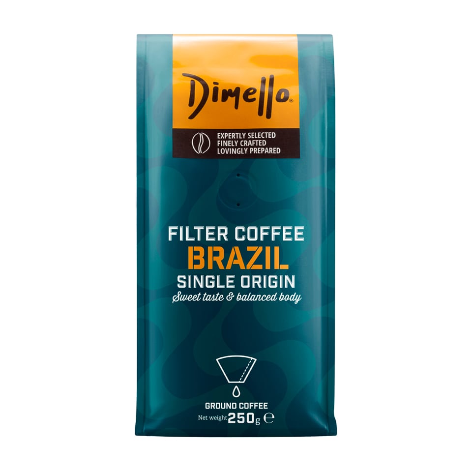 DIMELLO Καφές Φίλτρου Brazil Single Origin 250g