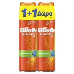 GILLETTE | Gel Ξυρίσματος Fusion5 Ultra Sensitive 200ml