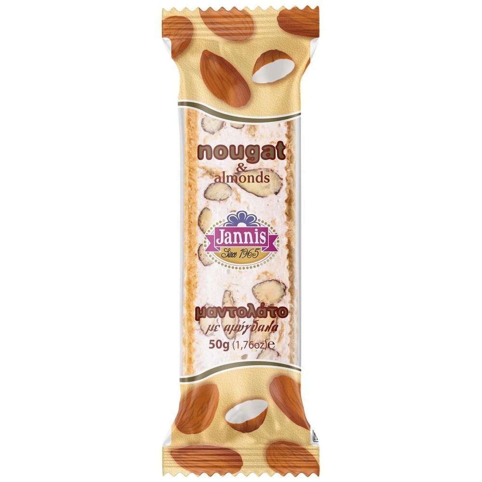 JANNIS Μαντολάτο Αμυγδάλου 50g