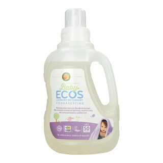 ECOS | Υγρό Πλυντηρίου Ecos Baby Λεβάντα & Χαμομήλι 50 Μεζούρες