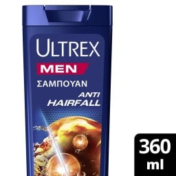 ULTREX | Σαμπουάν Anti-Hair Fall Αδύναμα Μαλλιά 360ml