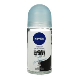 NIVEA | Αποσμητικό Roll On Invisible Black & White Pure 50 ml