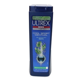 ULTREX | ΣΑΜΠΟΥΑΝ ΑΝΤΙΠΙΤΥΡΙΔΙΚΟ COOL SPORT 400 ML