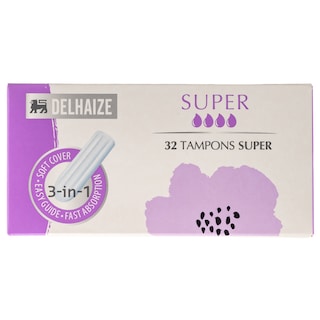 DLL | TAMPON SUPER 32 PIECES