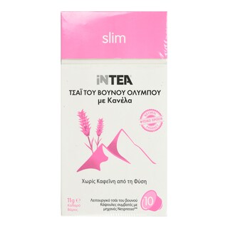 INTEA | Τσάι Slim Βότανα & Κασσία Κάψουλες 10x1.1gr