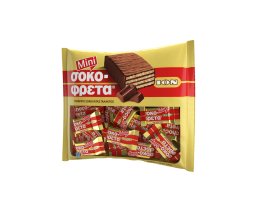 ΙΟΝ | Γκοφρέτα Σοκολάτα Γάλακτος Mini Σακούλα 210gr