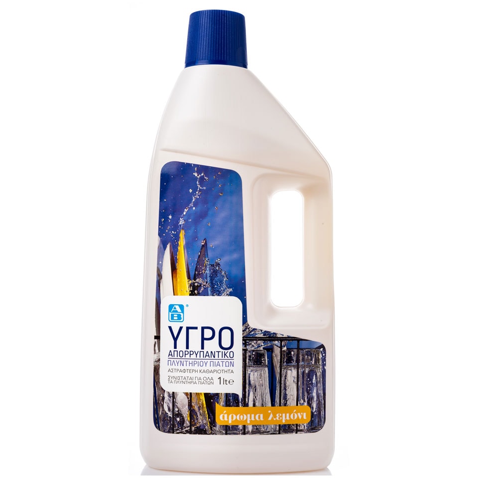 Υγρό Απορρυπαντικό Πλυντηρίου Πιάτων Λεμόνι 1lt