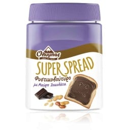 Άλειμμα Super Spread Φυστικοβούτυρο & Μαύρη Σοκολάτα 350g