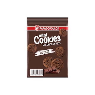 MINI COOKIES | Μπισκότα Κακάο & Κομμάτια Σοκολάτας 70g