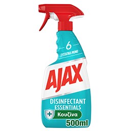 AJAX | Spray Καθαρισμού Απολυμαντικό Essentials Κουζίνας Αντλία 500ml