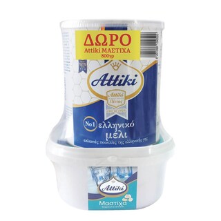 ΑΤΤΙΚΗ | Μέλι Κλασικό 1kg + Δώρο Μαστίχα