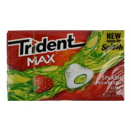 TRIDENT | SPLASH | ΤΣΙΚΛΕΣ ΦΡΑΟΥΛΑ ΛΕΜΟΝΙ 22 GR