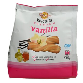 ΒΙΟΛΑΝΤΑ | ΚΟΥΛΟΥΡΙΑ ΓΛΥΚΑ ΒΑΝΙΛΙΑΣ PREMIUM 220 GR