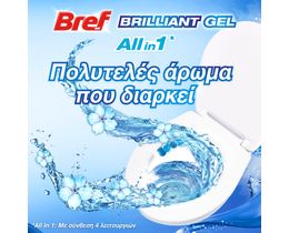 BREF | Μπλοκ Τουαλέτας WC Brilliant Gel Arctic Ocean 42g