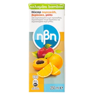 HBH | ΧΥΜΟΣ ΝΕΚΤΑΡ ΠΜΒ 250ML