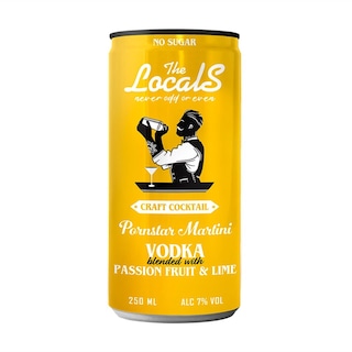 THE LOCALS | Cocktail Βότκα Passion Fruit & Lime 250ml