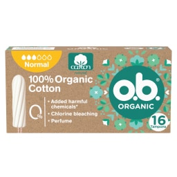 O.B. | Ταμπόν Organic Normal 16 Τεμάχια