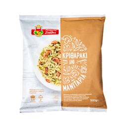 ΜΠΑΡΜΠΑ ΣΤΑΘΗΣ | Κριθαράκι Με Μανιτάρια Κατεψυγμένο  500gr