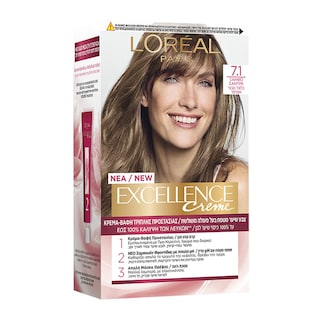 EXCELLENCE | Hair Dye No7.1 Blonde Ash 1 Piece