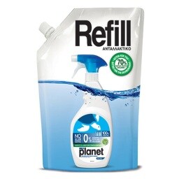 PLANET | Καθαριστικό Τζαμιών Natural Ανταλλακτικό 750ml